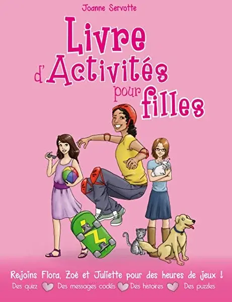 Couverture : Activités intelligentes pour les filles