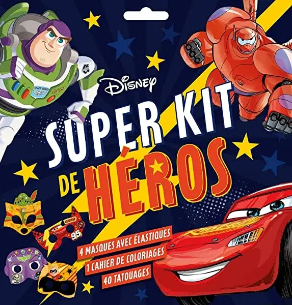 Couverture : DISNEY CLASSIQUES: Super kit de héros