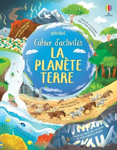 Couverture : La planète Terre: Cahier d'activités