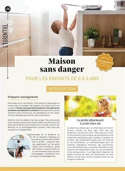 Couverture : Maison sans danger pour les enfants de 0 à 5 ans