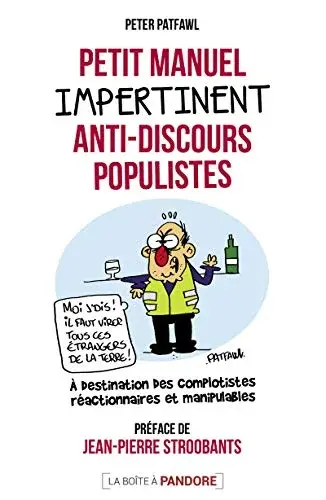 Couverture : Petit manuel impertinent anti-discours populistes illustré