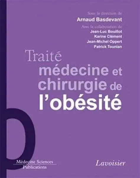 Couverture : Traité médecine et chirurgie de l'obésité