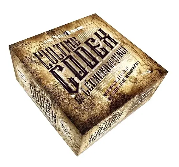 Couverture : Boîte Escape Game: L'ultime Codex de Léonardo de Vinci: Parviendrez-vous à pénétrer dans l'atelier secret du grand maître ?