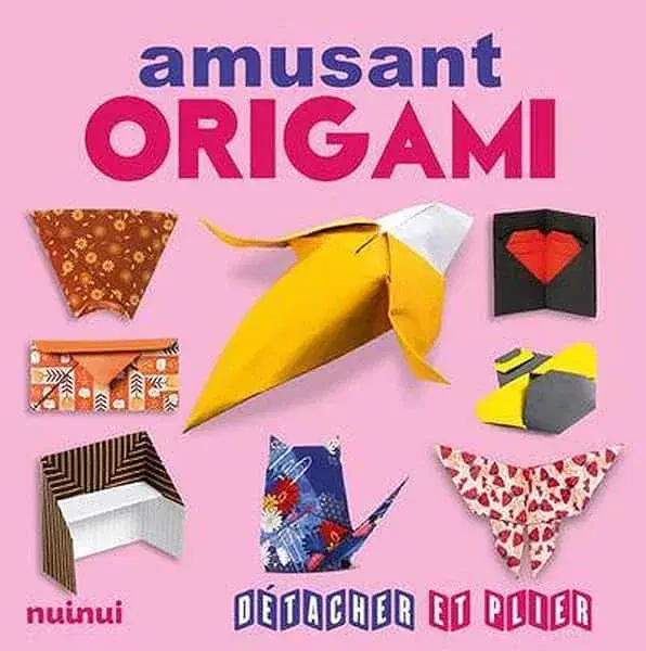 Couverture : Origami amusant: Détacher et plier