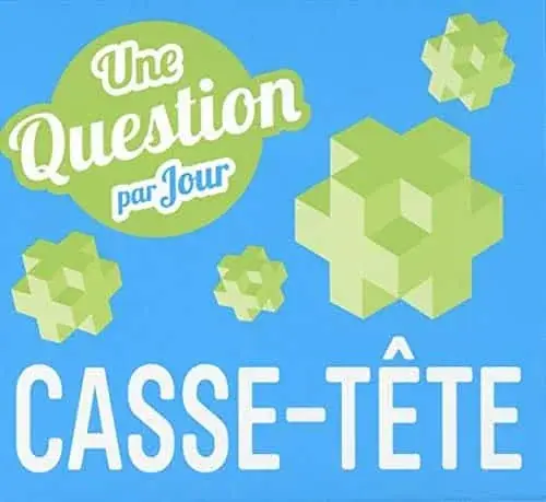 Couverture : Une Question par jour 2021: Casse-tête