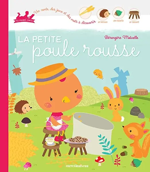 Couverture : La petite poule rousse