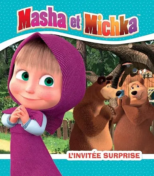 Couverture : Masha et Michka: L'invitée surprise