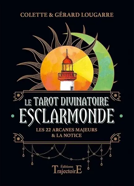 Couverture : Tarot divinatoire Esclarmonde: Coffret: Les 22 arcanes majeurs & la notice
