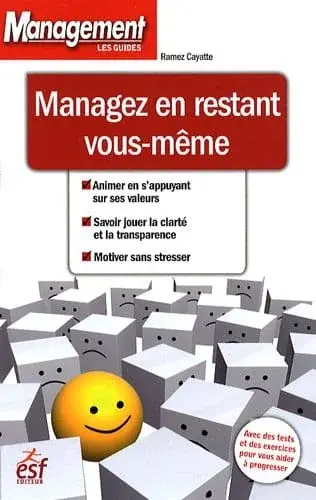 Couverture : Managez en restant vous-même