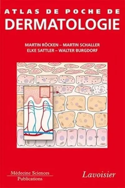 Couverture : Atlas de poche de dermatologie