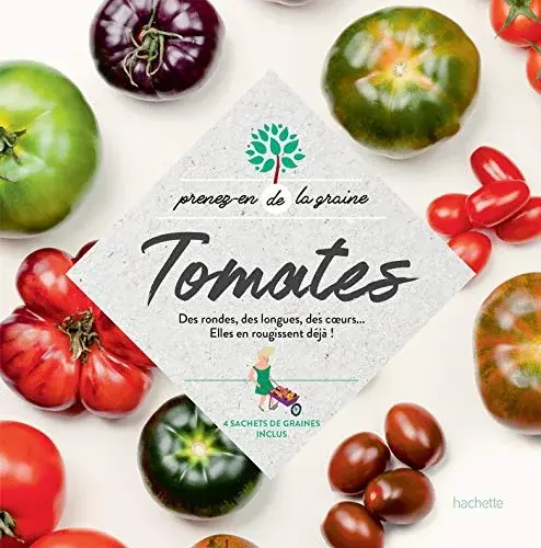Couverture : Tomates: Des rondes, des longues, des coeurs…Elles en rougissent déjà!