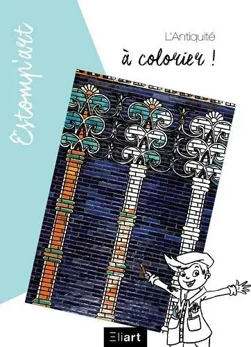 Couverture : L'antiquité à colorier