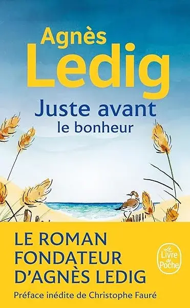 Couverture : Juste avant le bonheur