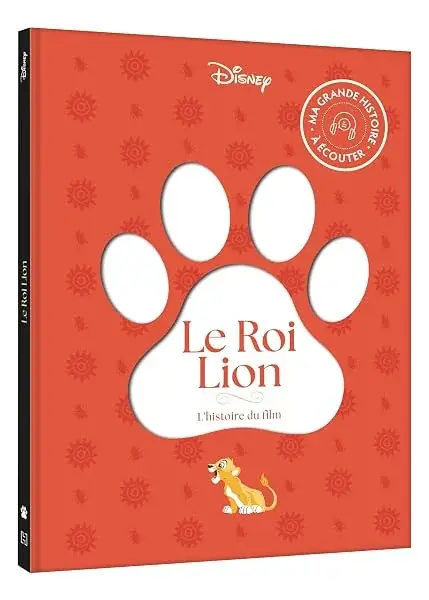 Couverture : LE ROI LION: Ma Grande histoire à écouter: L'histoire du film: Disney