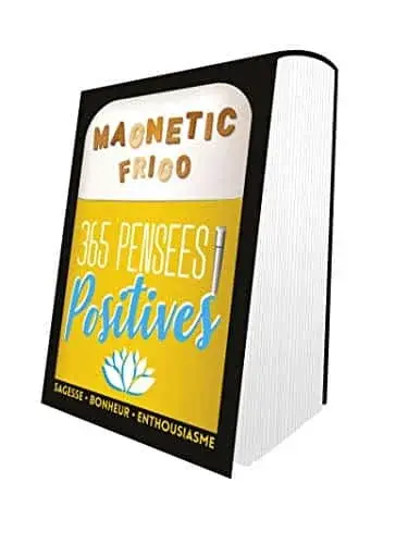 Couverture : Magnetic frigo 365 Pensées positives 2019