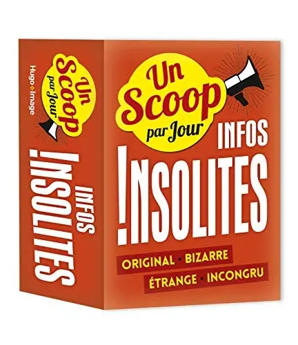 Couverture : Un Scoop par jour Infos insolites 2019