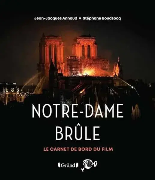 Couverture : Notre-Dame brûle