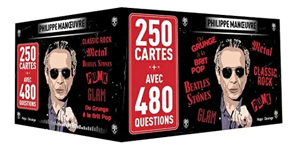 Couverture : Quiz Rock, Philippe Manoeuvre