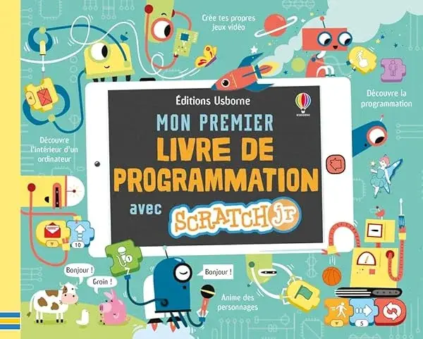 Couverture : Mon premier livre de programmation avec Scratch jr