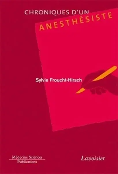 Couverture : Chroniques d'un anesthésiste