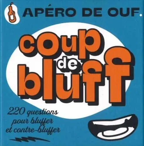 Couverture : Boîte Apéro de ouf ! Coup de bluff
