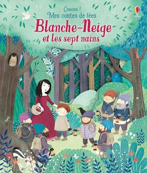 Couverture : Coucou ! Mes contes de fées: Blanche-Neige et les sept nains