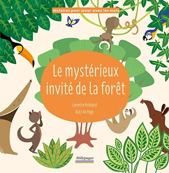 Couverture : Le mystérieux invité de la forêt