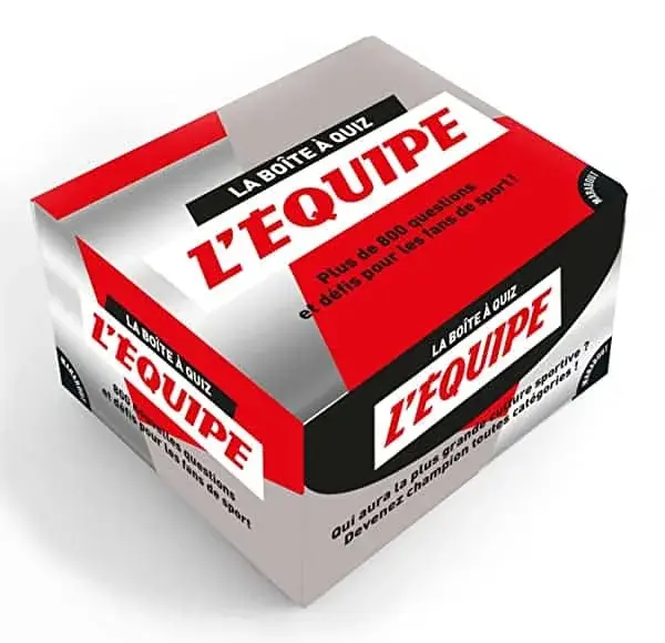Couverture : Boite à quiz l'Equipe de Luxe