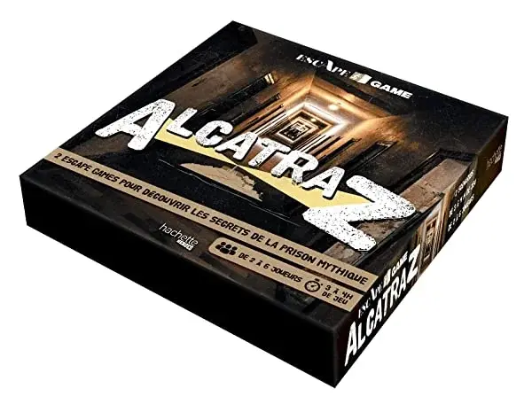 Couverture : Escape Game Alcatraz: 2 escape games pour découvrir les secrets de la prison mythique