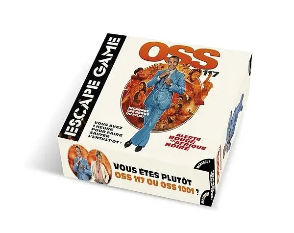 Couverture : Boîte Escape Game OSS 117