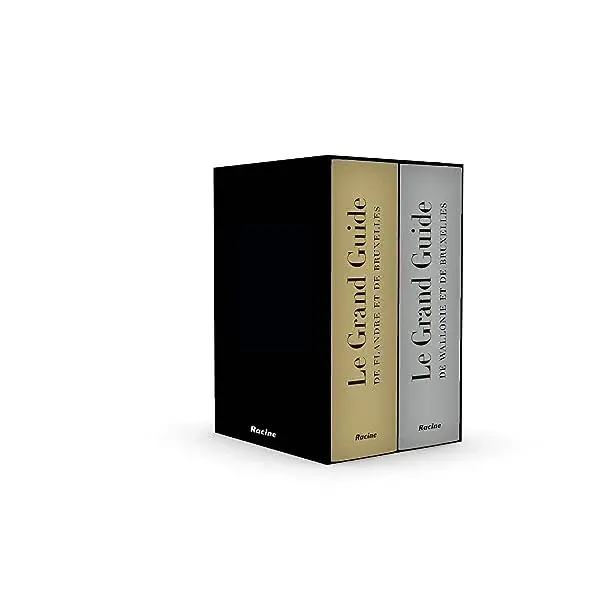 Couverture : Coffret patrimoine : Guide de Flandre/ Guide de Wallonie