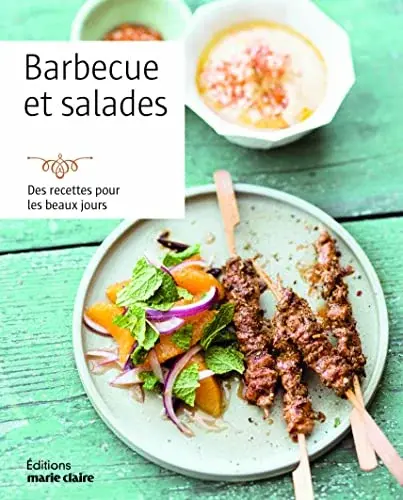 Couverture : Barbecues et salades: 90 recettes pour les beaux jours