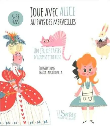 Couverture : Joue avec Alice au pays des merveilles: Jeu de cartes