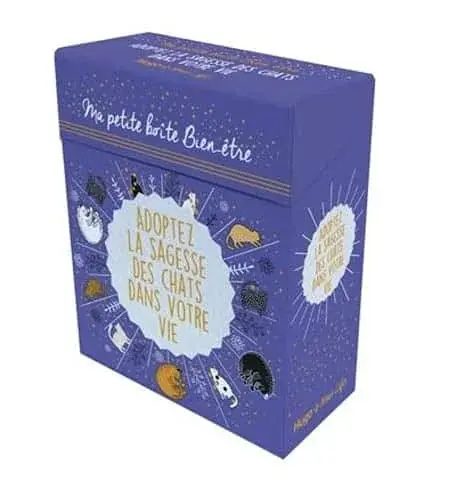 Couverture : Ma petite boîte bien-être: Adoptez la sagesse des chats dans votre vie
