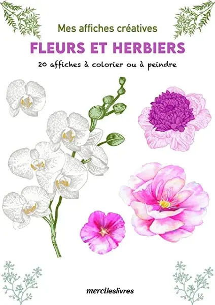 Couverture : Fleurs et herbiers (grand format)