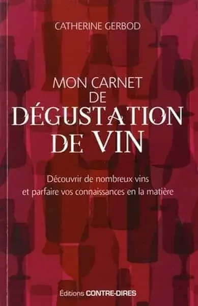 Couverture : Mon carnet de dégustation de vin