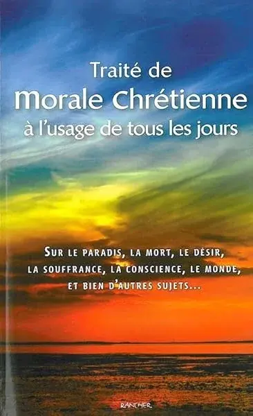 Couverture : Traité de morale Chrétienne