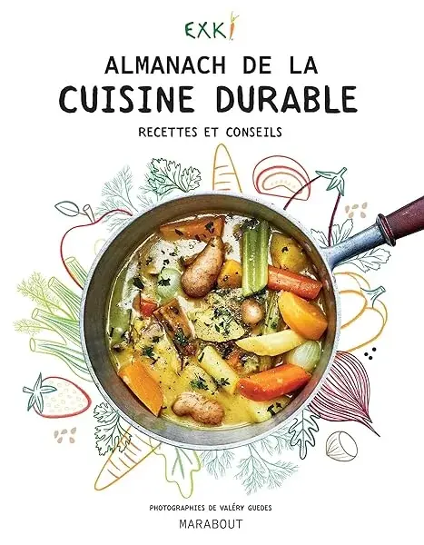 Couverture : Almanach de la cuisine durable Exki
