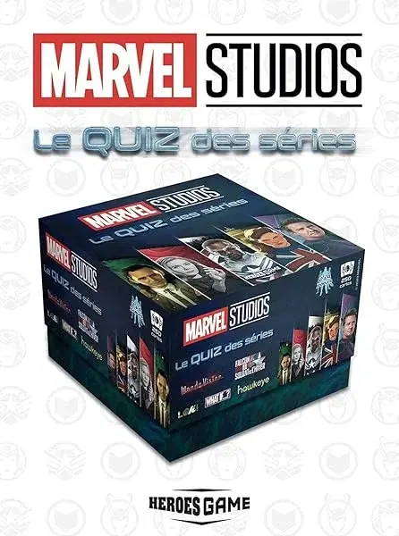 Couverture : Boîte quiz Séries Marvel