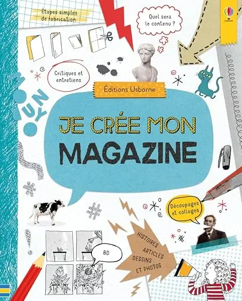 Couverture : Je crée mon magazine