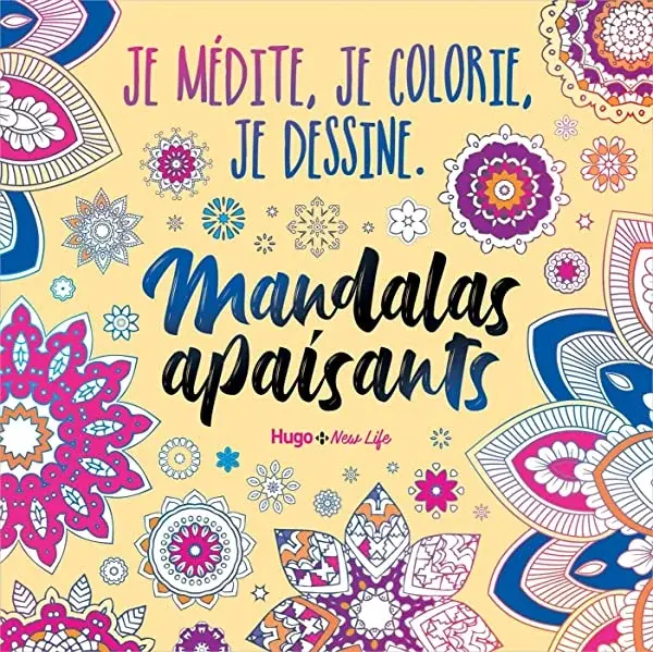 Couverture : Je médite, Je colorie, Je dessine: Mandalas apaisants