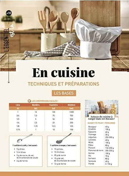 Couverture : En cuisine : Techniques et préparations