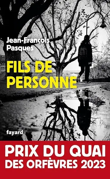 Couverture : Fils de personne: Prix du Quai des Orfèvres 2023