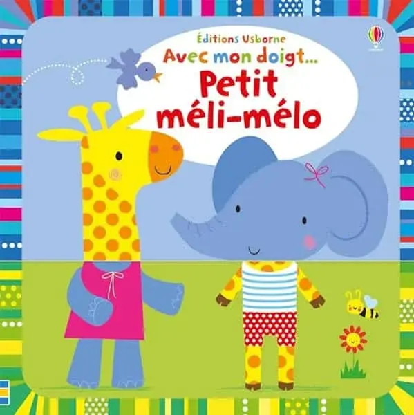 Couverture : Avec mon doigt… Petit méli-mélo