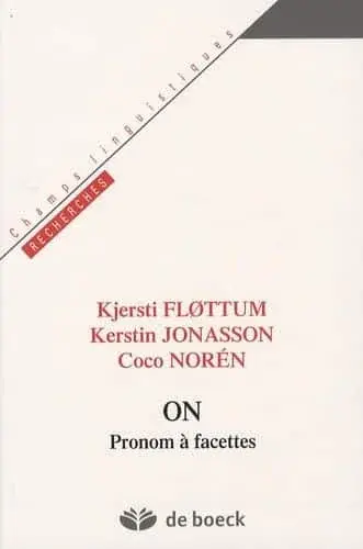 Couverture : ON: Pronom à facettes