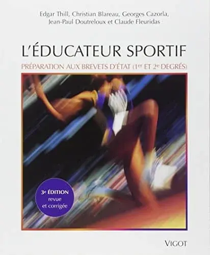 Couverture : EDUCATEUR SPORTIF 3EME EDITION