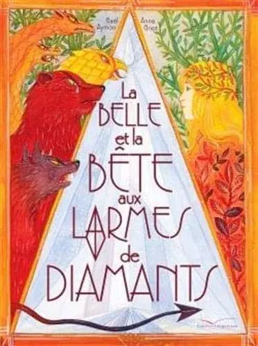 Couverture : La Belle et la Bête aux larmes de diamants