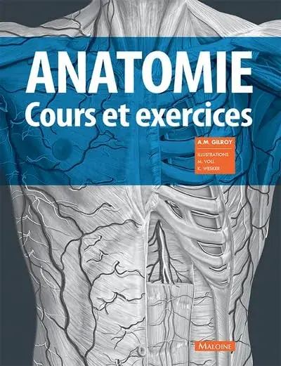Couverture : ANATOMIE : COURS ET EXERCICES