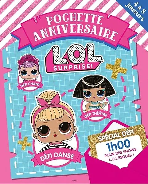 Couverture : L.O.L. Surprise!: Pochette anniversaire