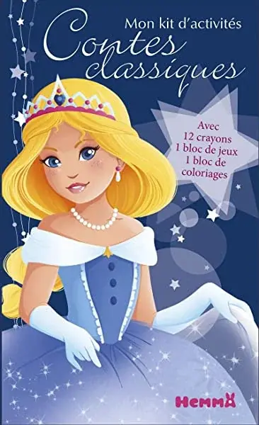 Couverture : Princesses de contes classiques: Mon kit d'activités